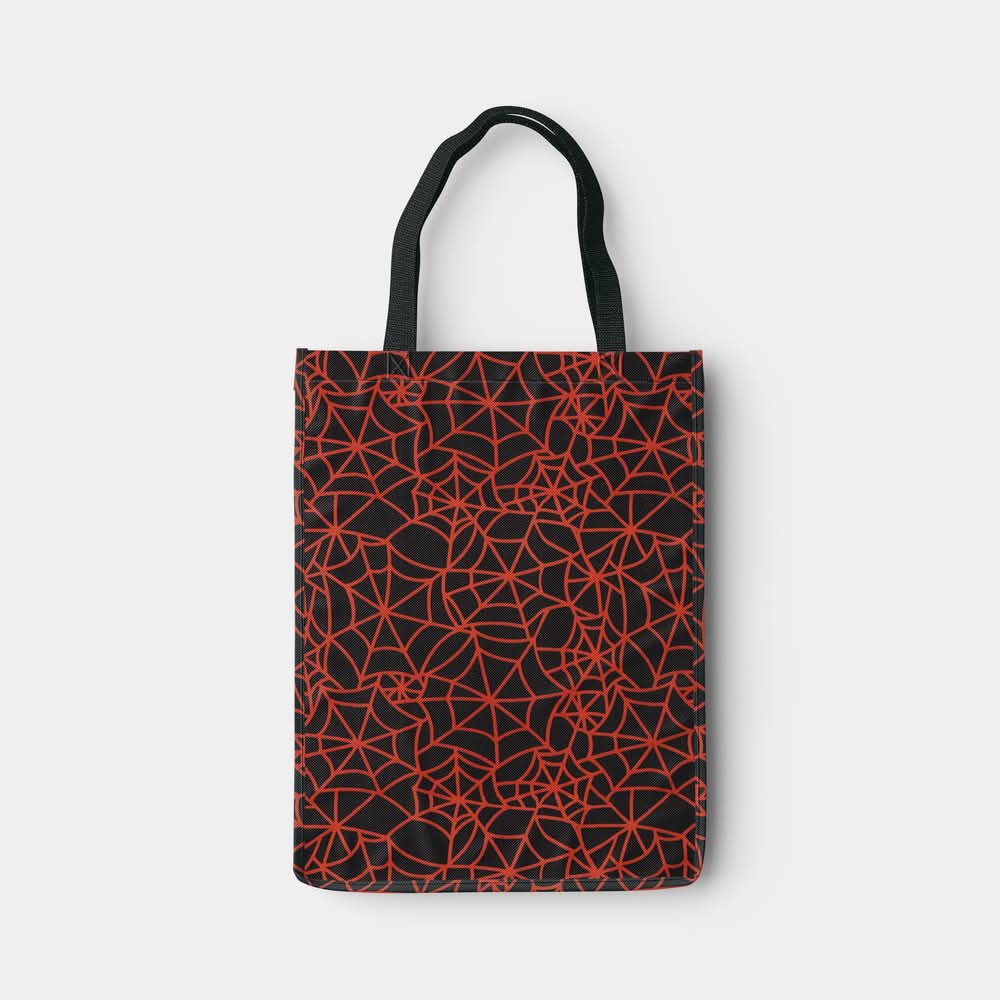 16" Spider Web Halloween Trick or Treat Bag - Hyde and EEK! Boutique™