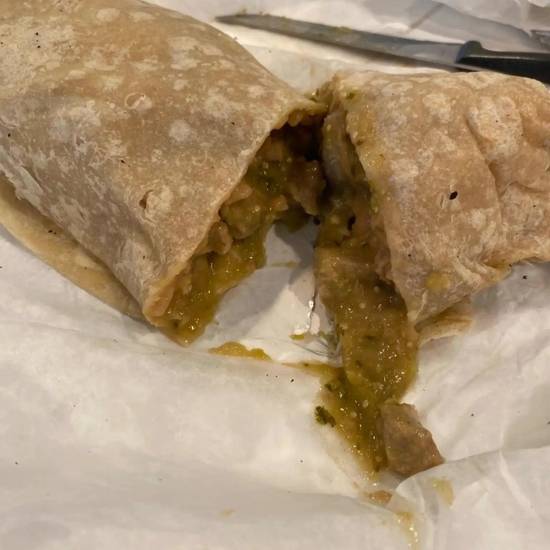 Chile Verde Burrito