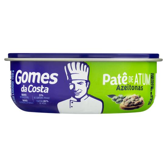 Gomes da costa patê de atum com azeitona (150 g)