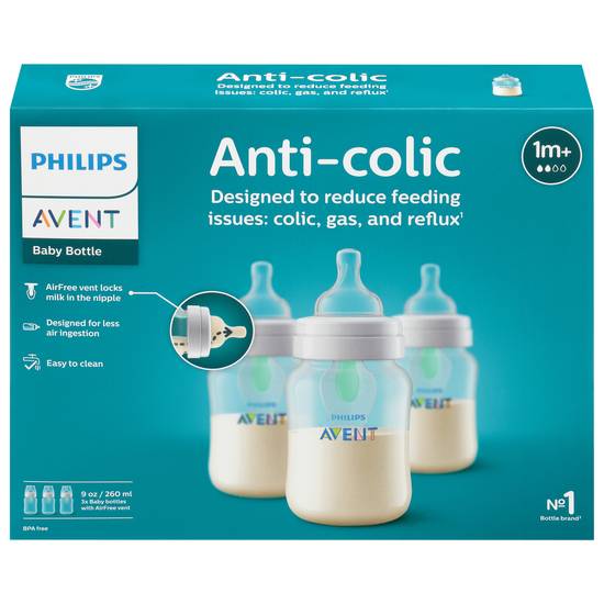 Philips Avent Anti-Colic 1m+ Baby Bottle