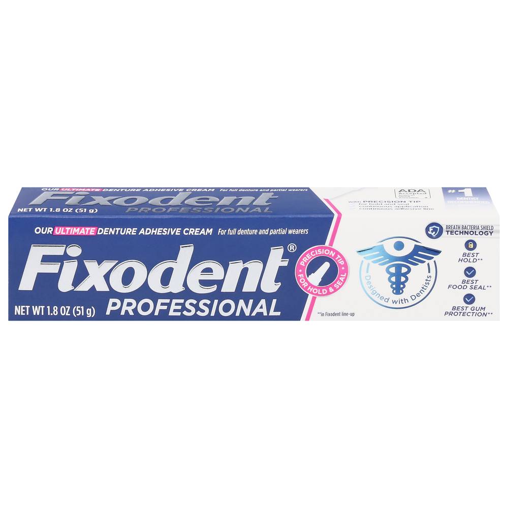 Fixodent Professional Ultimate Denture Adhesive Cream (1.8 oz)