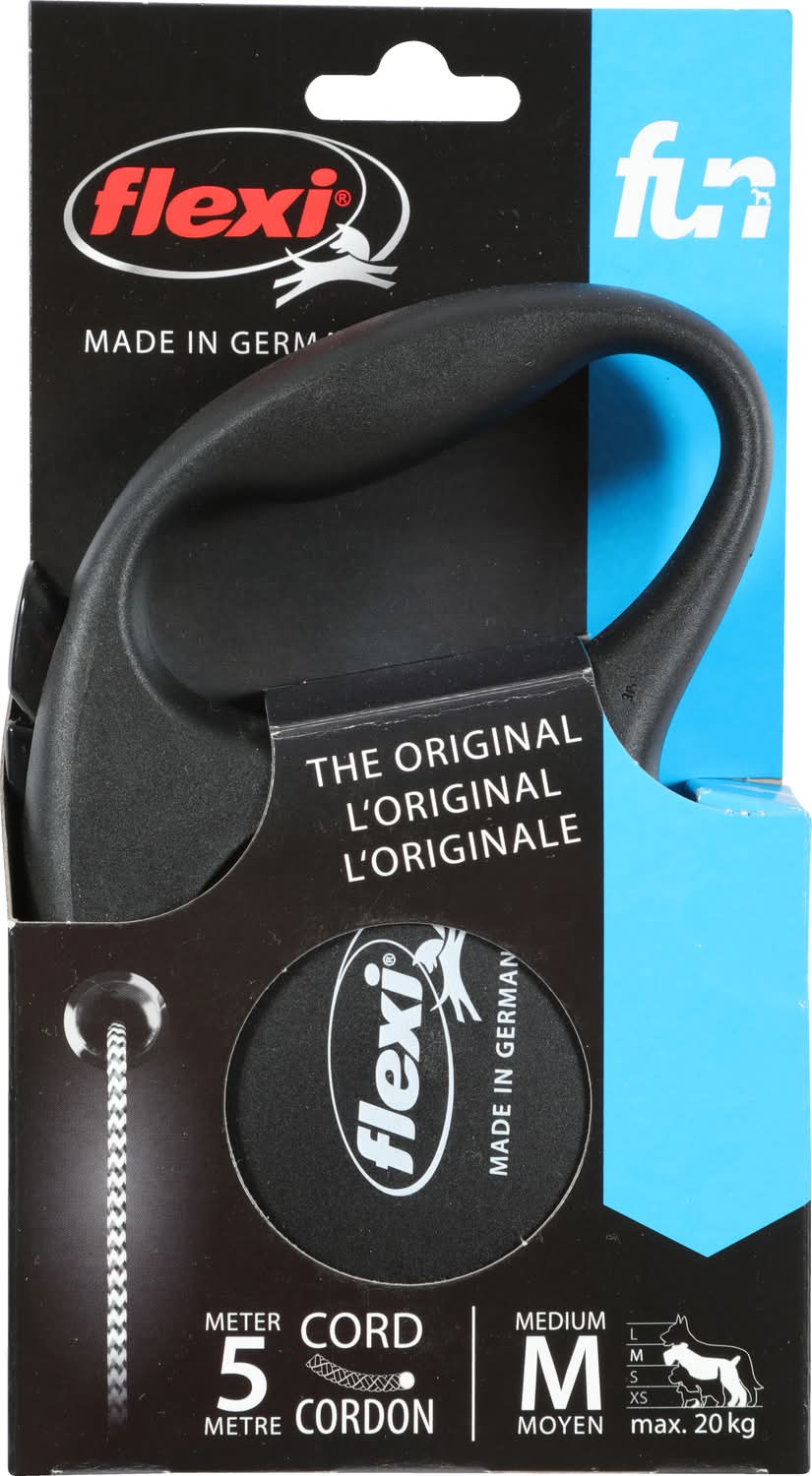 Flexi - Laisse à enrouleur pour chiens 5m , max 20kg (210g)