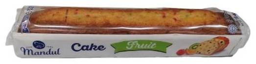 Cake fruit 550g mandul - 550grammes