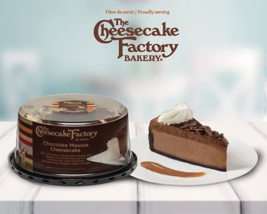 6” The Cheesecake Factory Bakery, Mousse au Chocolat / 6" The Cheesecake Factory Chocolate Mousse Cheesecake