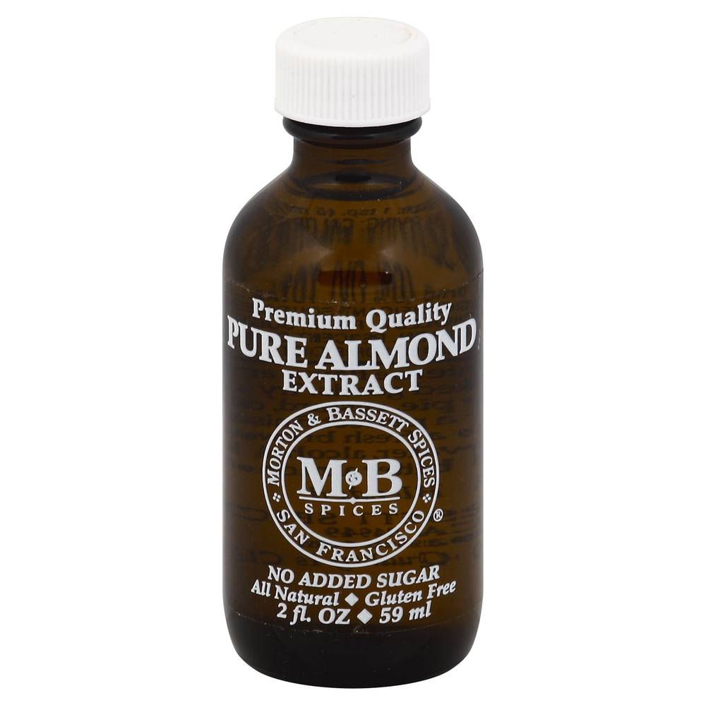 Morton & Bassett Premium Quality Pure Almond Extract