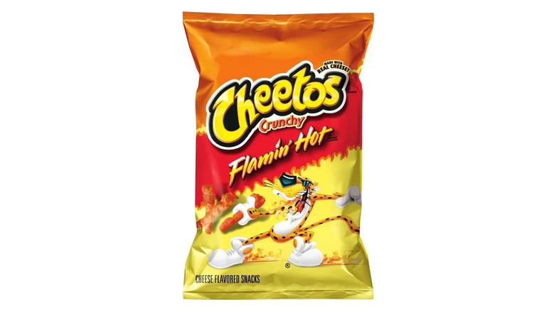 Cheetos Flamin' Hot Cheese Flavored Snacks