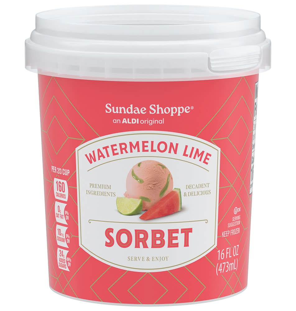 Sundae Shoppe Watermelon Lime Sorbet