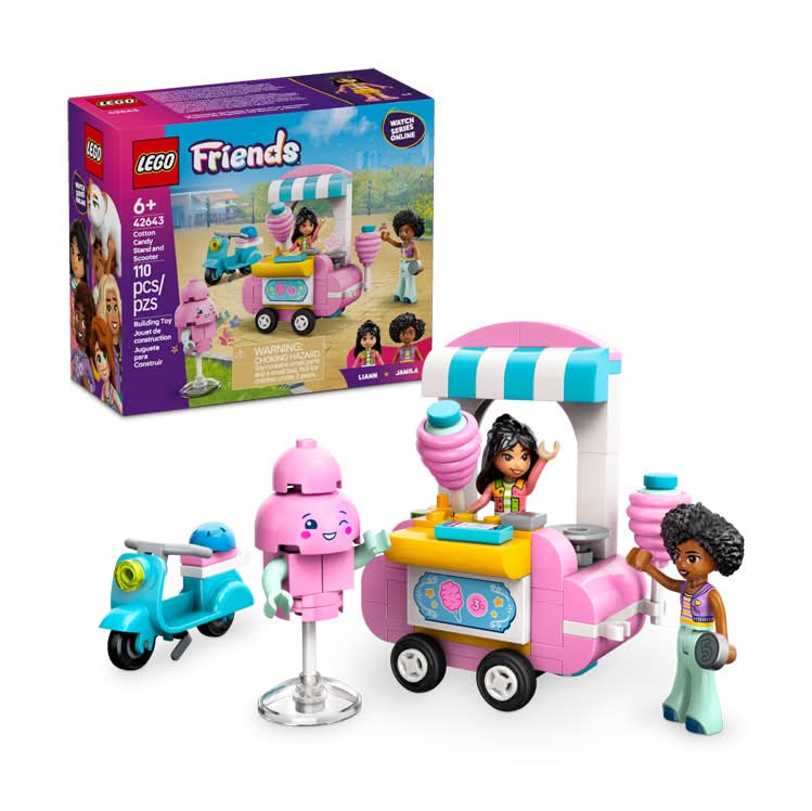 Lego Friends Barbe/Papa - Lego Friends Cotton/Can