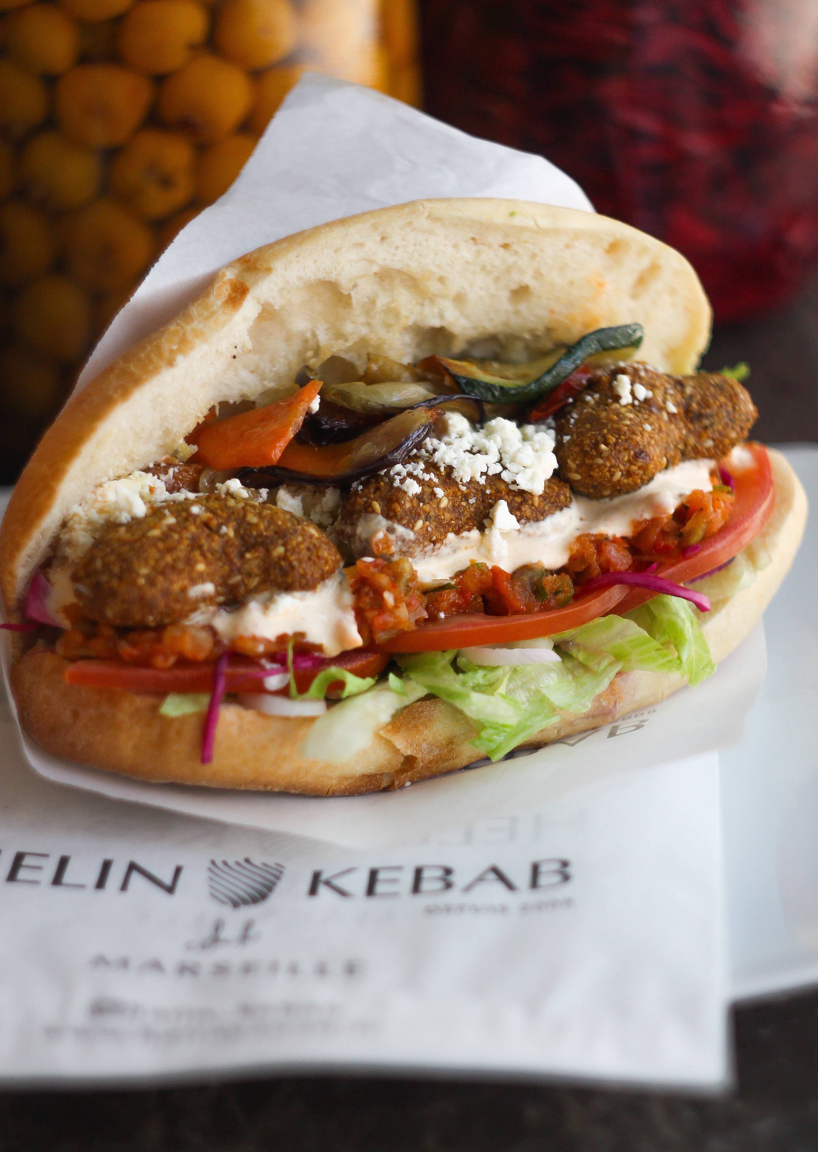 Menu Sandwich Falafel