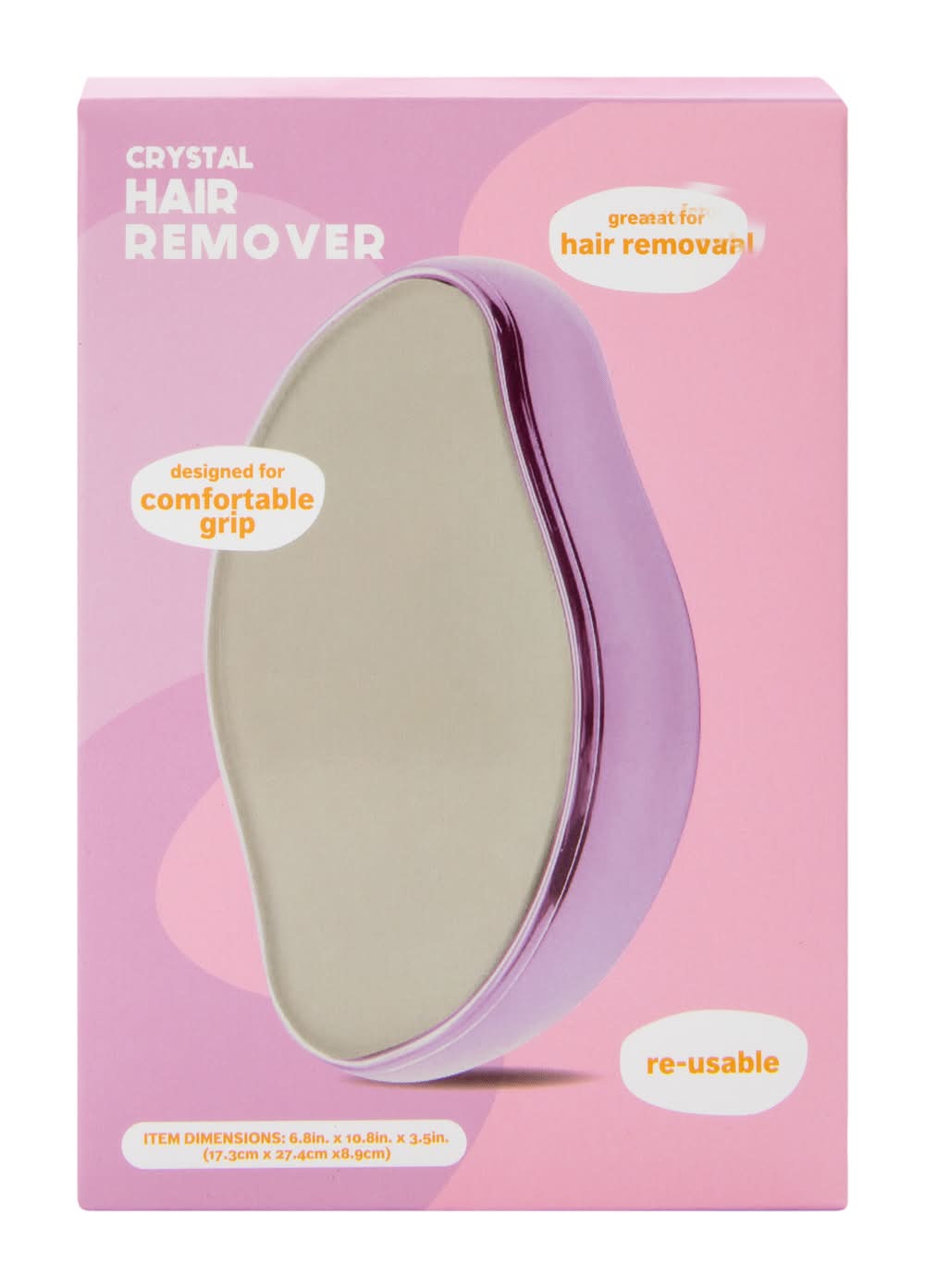 Crystal Hair Remover Bright Purple