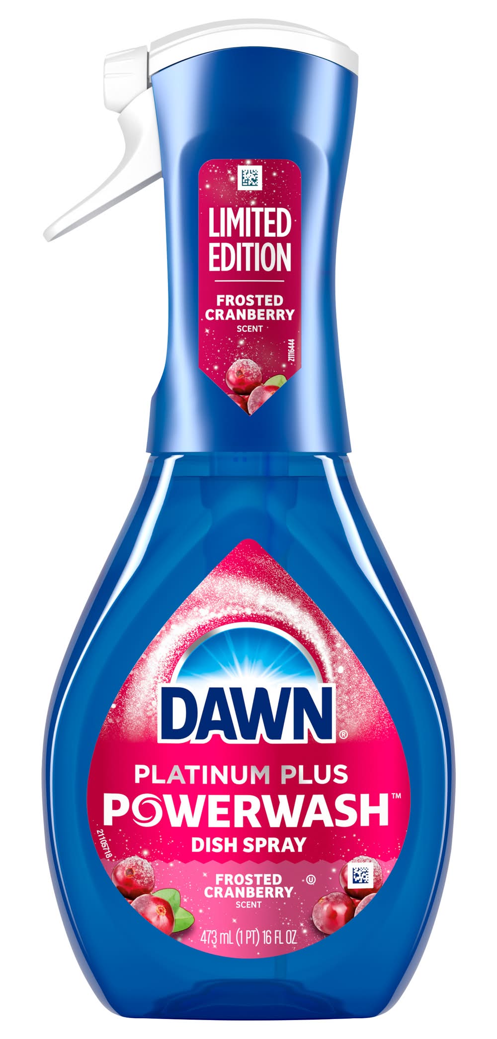 Dawn Platinum Plus Powerwash Cleaner, Frosted Cranberry (16 fl oz)