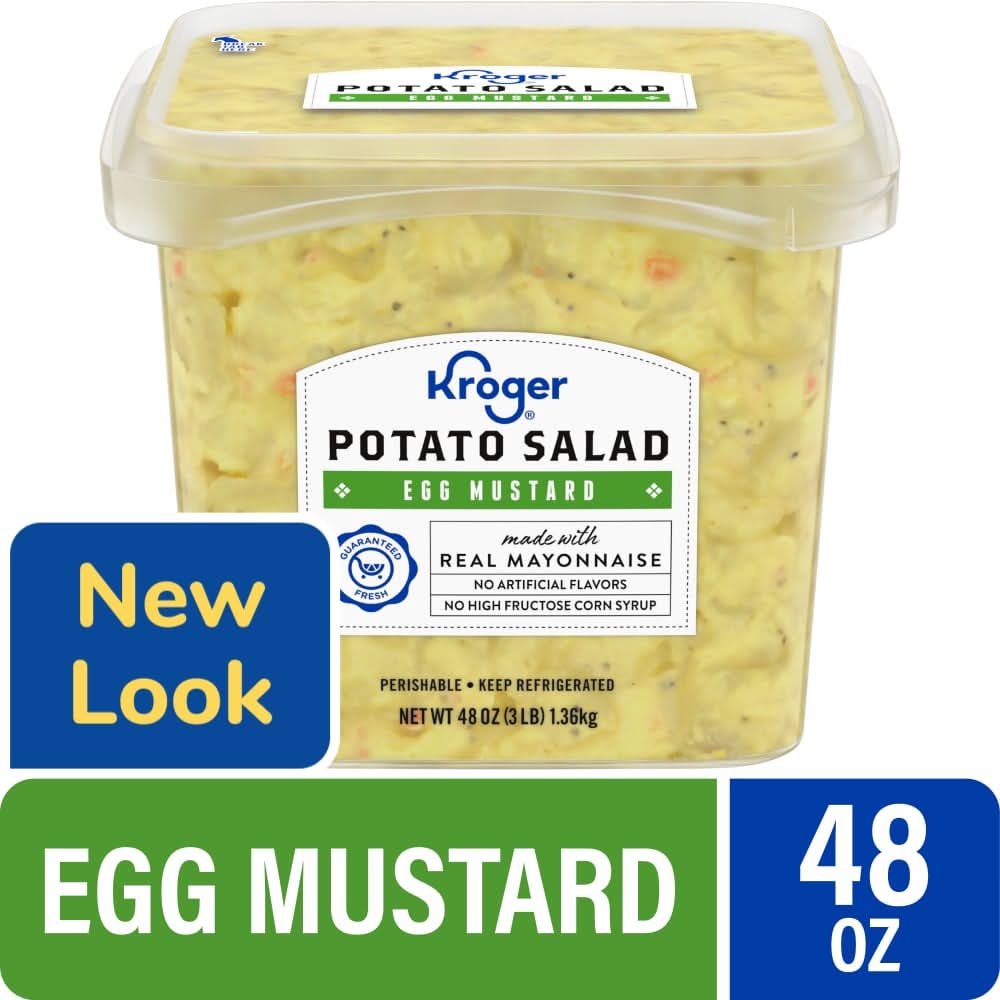 Kroger Potato Salad, Egg Mustard (48 oz)