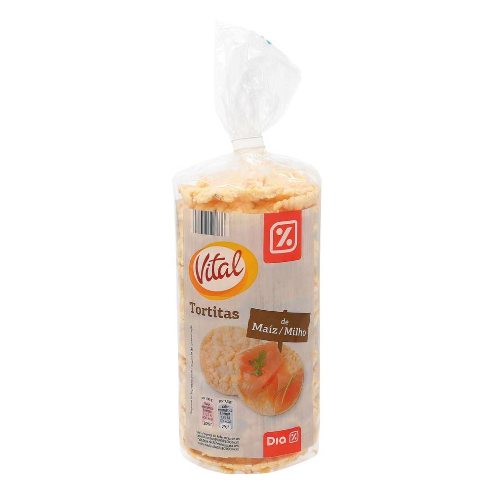 Tortitas de maíz DIA bolsa 130 gr