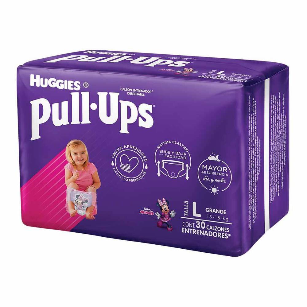 Huggies · Calzones entrenadores pull-ups, G (30 un)