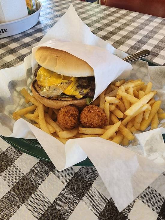 Cheeseburger and Fries