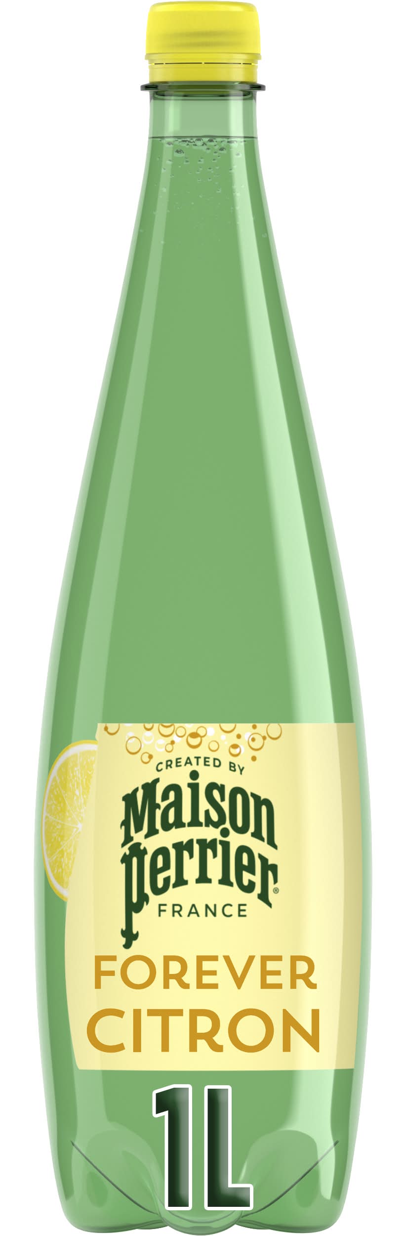Maison Perrier - Eau gazeuses aromatisée, citron (1L)