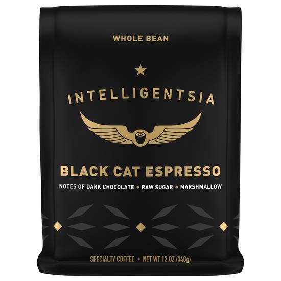 Intelligentsia Black Cat Classic Espresso Whole Bean Coffee (12 oz)