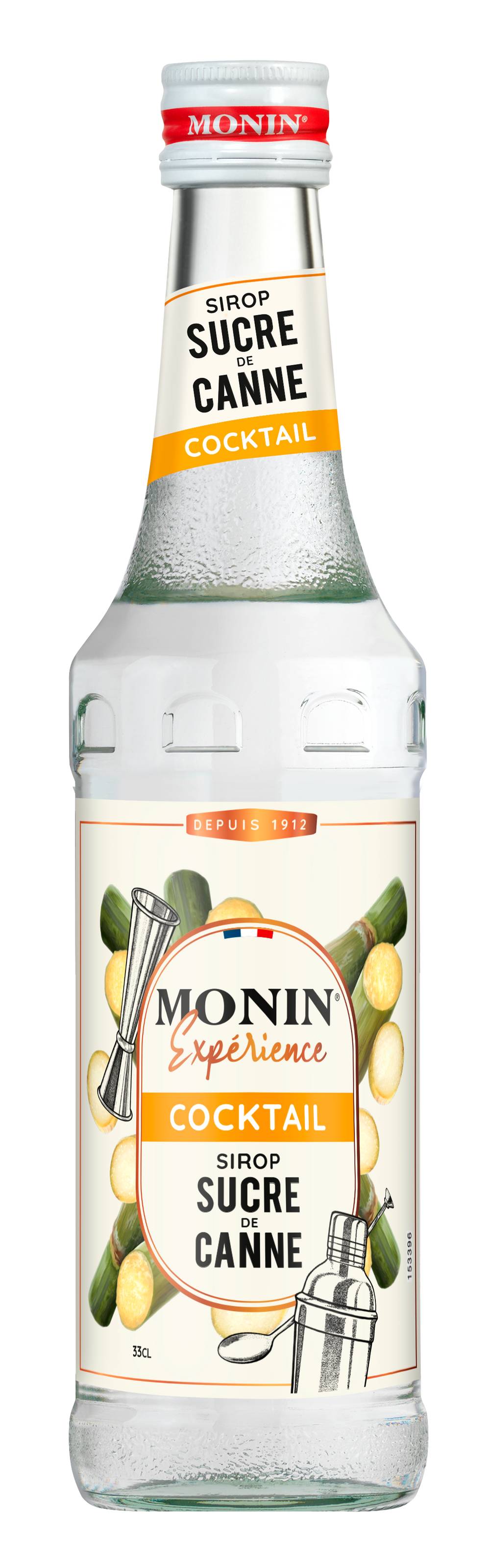 Monin - Sirop sucre de canne cocktail (330 ml)