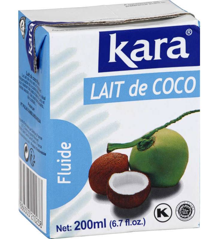 Kara Lait De Coco Fluide 200ml