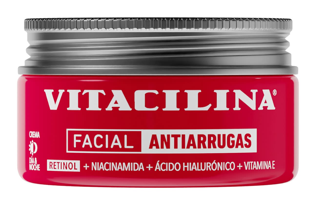 Vitacilina · Crema facial antiarrugas (100 g)