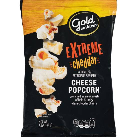 Gold Emblem Extreme Cheddar Cheese Popcorn, 5 oz