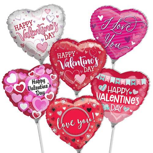 Order Walgreens 9" Air-filled Valentine's Balloon - 1.0 EA food online from Walgreens store, Maywood on bringmethat.com