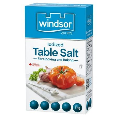 Windsor Iodized Table Salt