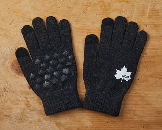 LOGOS ニット手袋≪スマホ対応≫