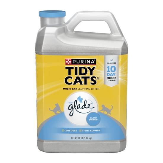 Tidy Cats Purina Glade Clumping Multi Cat Litter