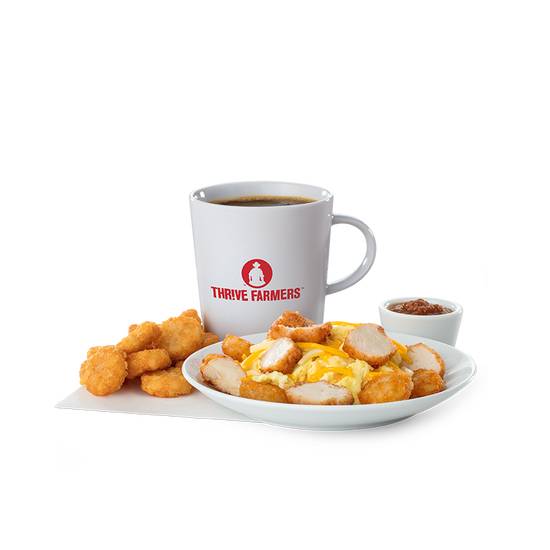 Hash Brown Scramble Bowl Meal