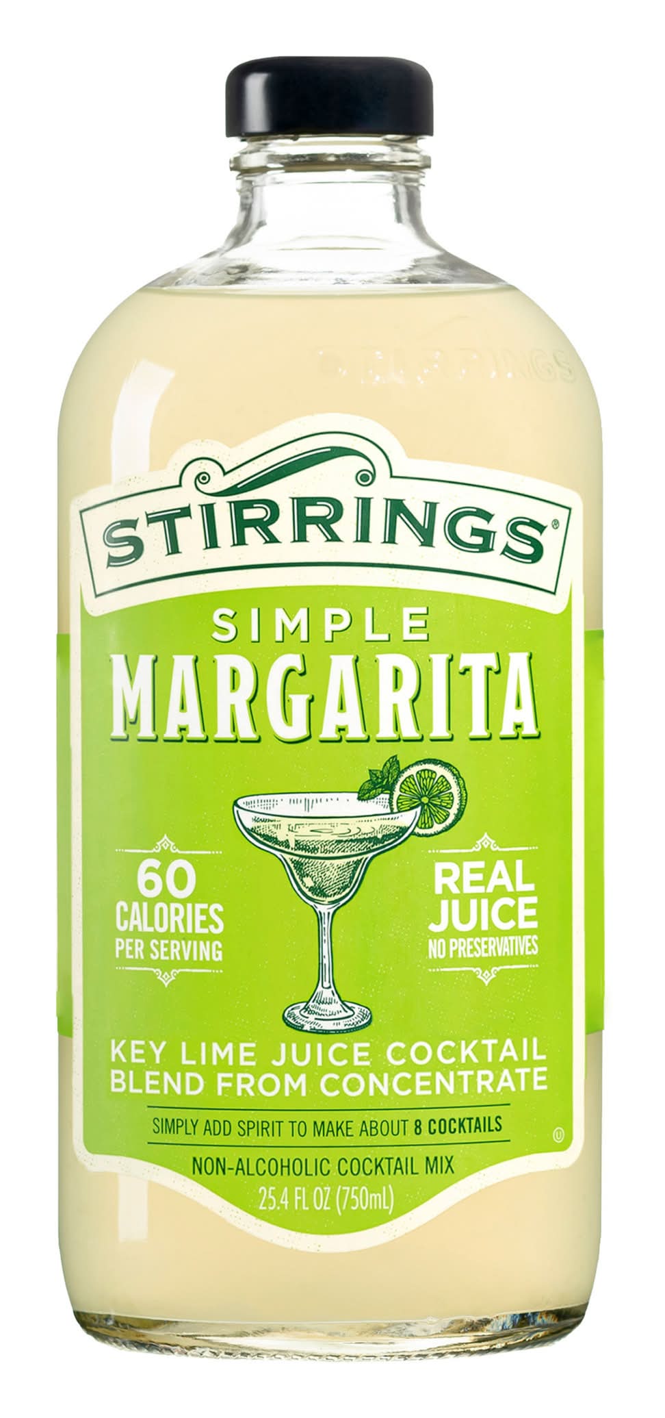 Stirrings Simple Margarita Cocktail Mix (750 ml)