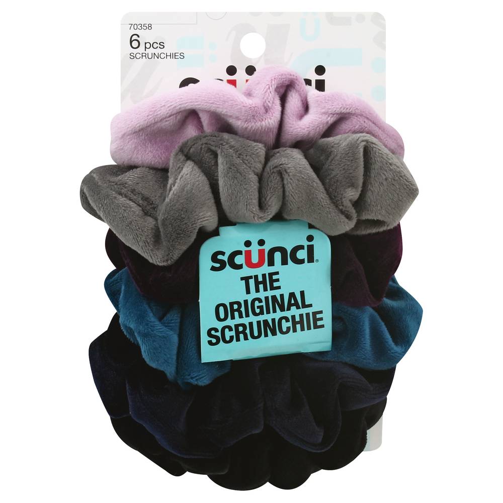 Scunci The Original Scrunchies (6 ct)