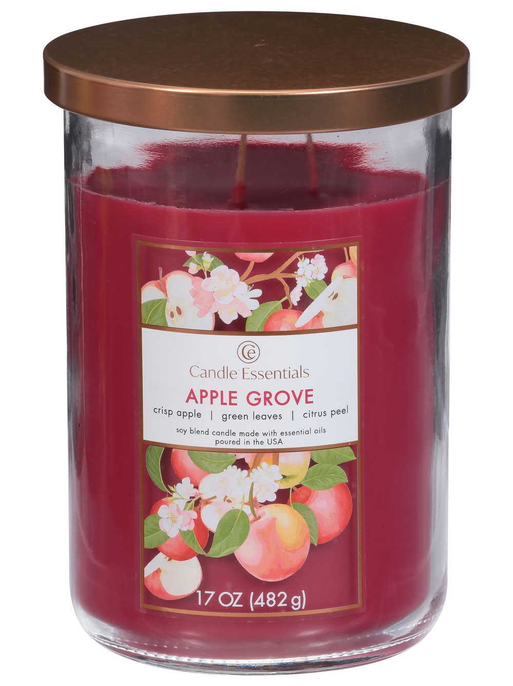 Candle Essentials Jar Candle, Apple Grove (17 oz)