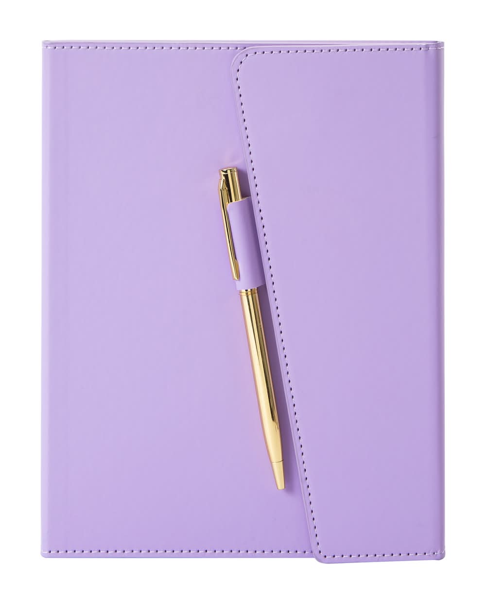 Slant Flap Journal Purple