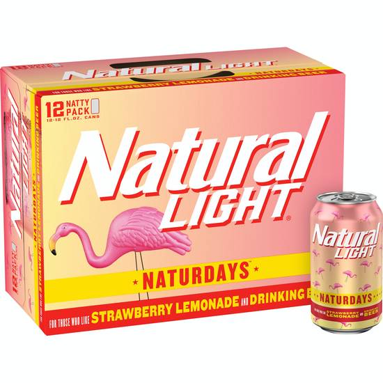 Natural Light Naturdays Natty Beer (12 ct, 12 fl oz)