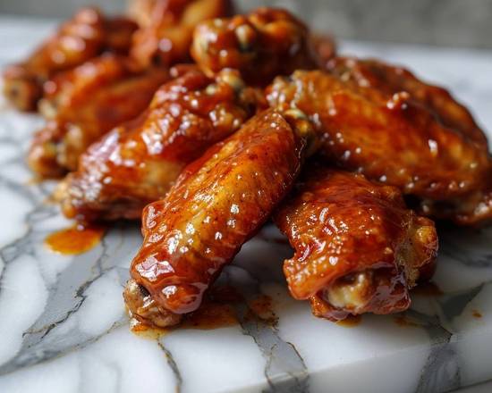 Chicken BBQ Wings (6pcs)