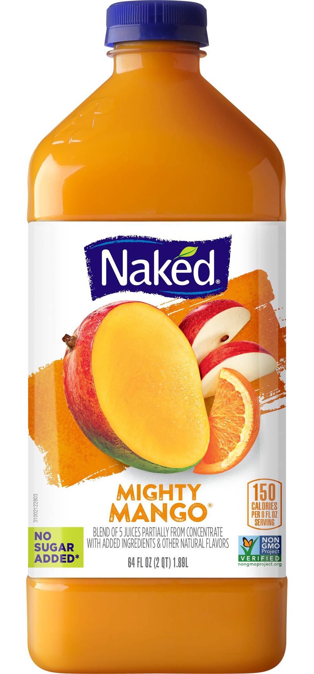 Naked Juice Blend, Mighty Mango (64 fl oz)