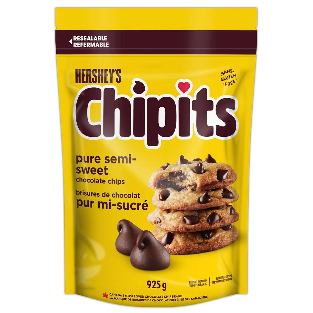 Chipits Semi-Sweet Chocolate Chips (925 g)