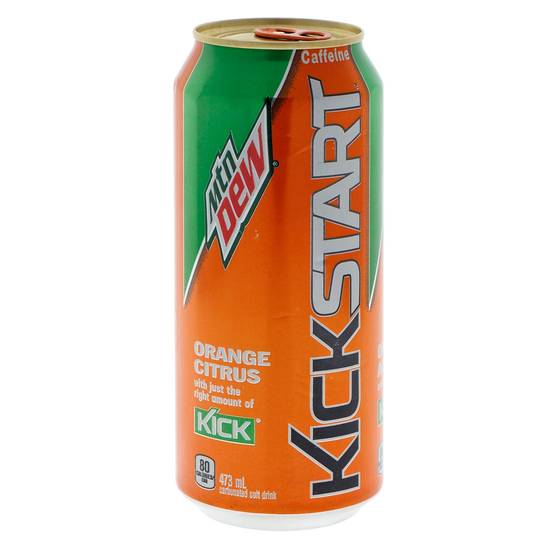Mountain Dew Mountain Dew Kickstart Orange Soft Drink (473 ml)