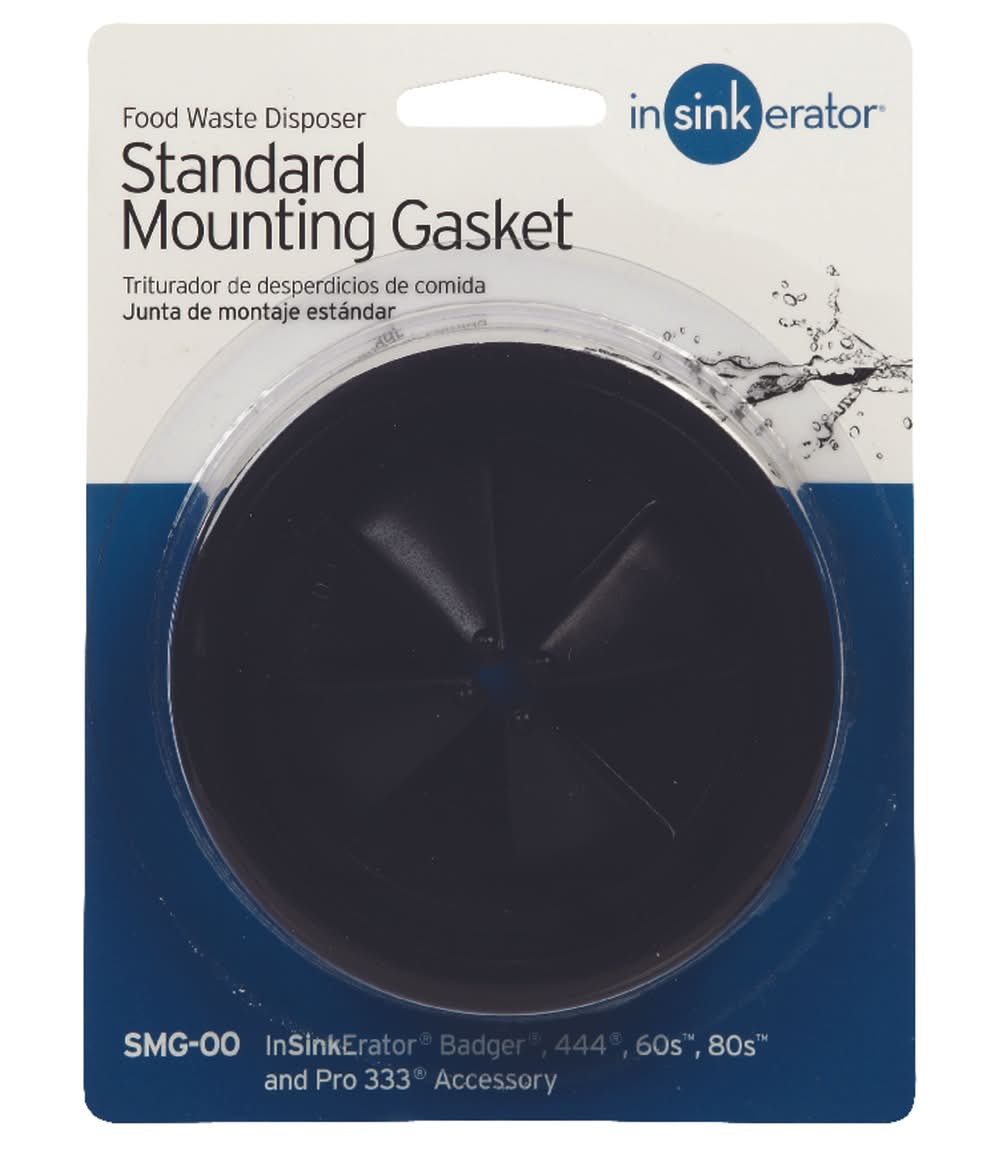 Insinkerator Garbage Disposal Gasket Black Rubber