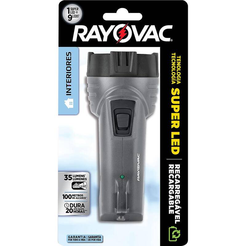 Rayavac lanterna rayovac rec led (bivolt)