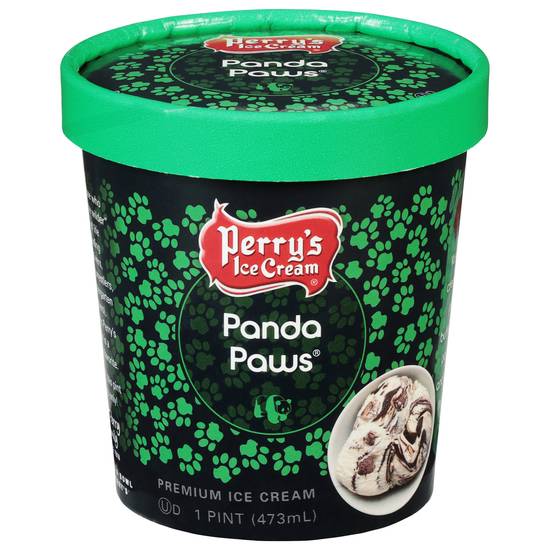 Perry's Ice Cream Panda Paws Premium Ice Cream