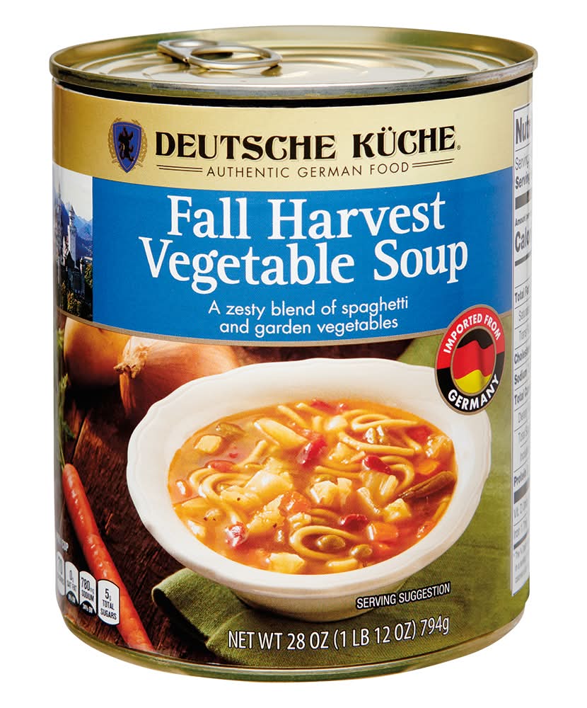 Deutsche Kuche Full Harvest Vegetable Soup (28 oz)