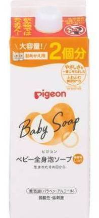 全身泡ソープしっとり詰めかえ用２回分８００ｍｌ:4902508084444