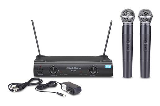 RadioShack · Micrófono inalámbrico + receptor (3 un) (3 un)