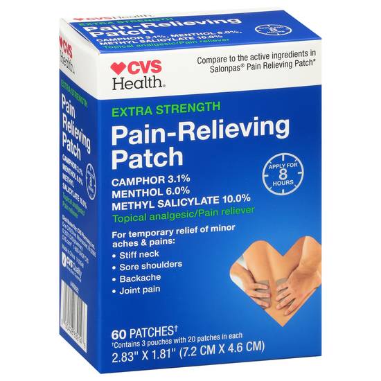 Cvs Extra Strength Pain-Relieving Patch (60 ct)