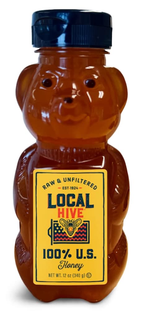 Local Hive 100% Us Honey Bear (12 oz)