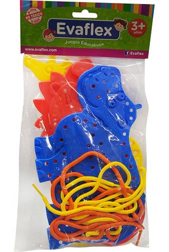 Evaflex · Figuras de plástico para ensarte