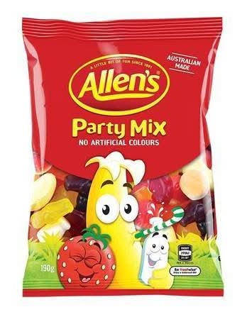 Allen'S Party Mix Lolly Bag 190G