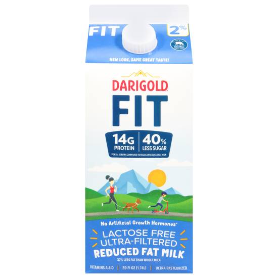 Darigold Fit Lactose Free 2% Reduced Fat Milk (59 fl oz)